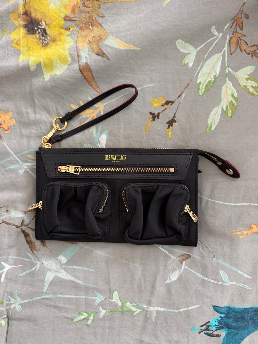 MZ Wallace Black Clutch